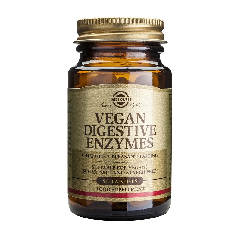 VEGAN ENZIMAS DIGESTIVAS 50 comp