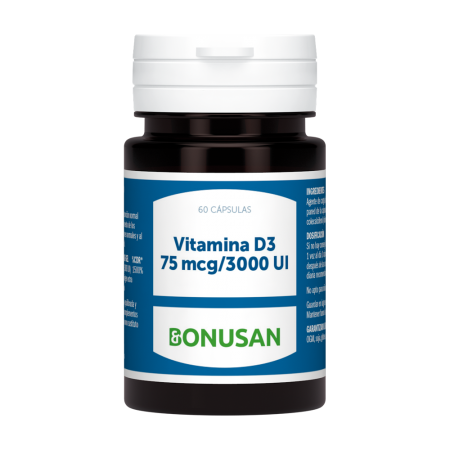 VITAMINA D3 75 MCG / 3000 UI 60 caps de gel