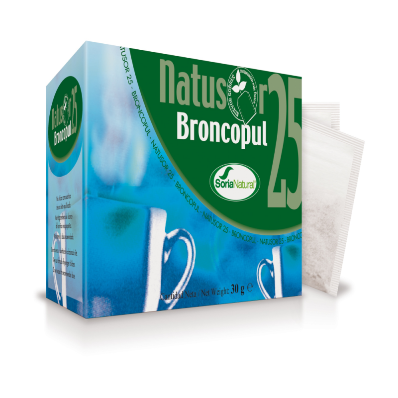 NATUSOR 25 BRONCOPUL 20 filtros