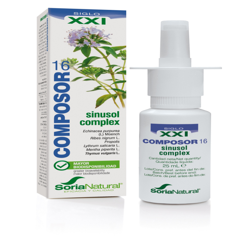 COMPOSOR 16 SINUSOL S XXI  25 ml