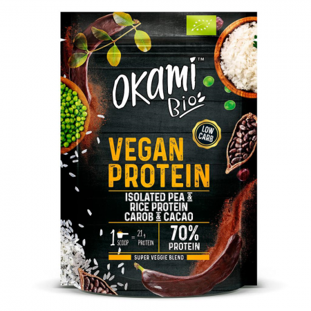 PROTEINA DE GUISANTE, ARROZ, CACAO Y ALGARROBA 500