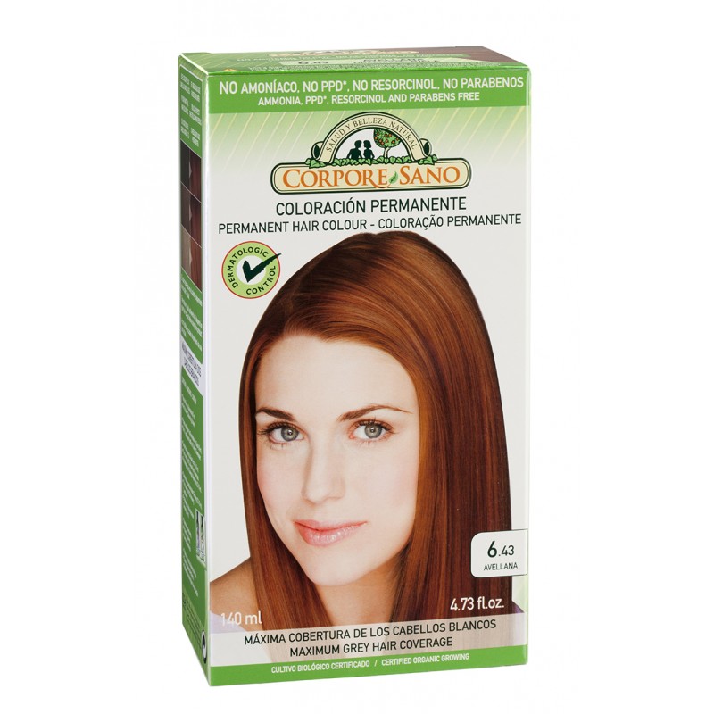 TINTE 6.43 AVELLANA 140 ml BIO