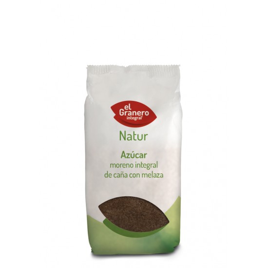 AZUCAR MORENO INTEGRAL DE CAÑA CON MELAZA 500 g