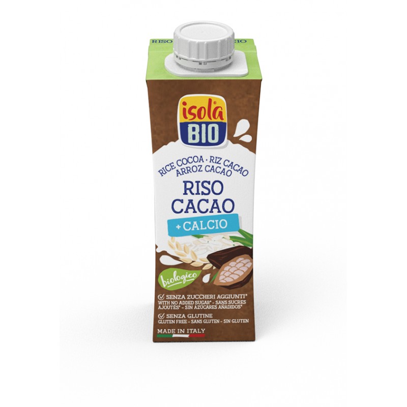 BEBIDA MINI DE ARROZ CON CACAO Y CALCIO BIO 250 ml