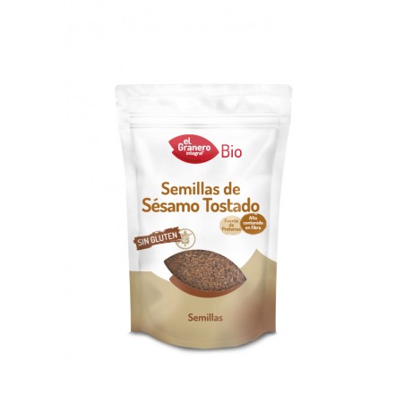 SEMILLAS DE SESAMO TOSTADO BIO 400 g