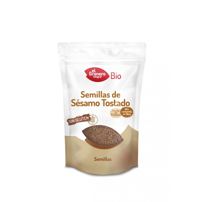 SEMILLAS DE SESAMO TOSTADO BIO 400 g