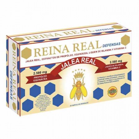 REINA REAL DEFENSAS 20 ampollas