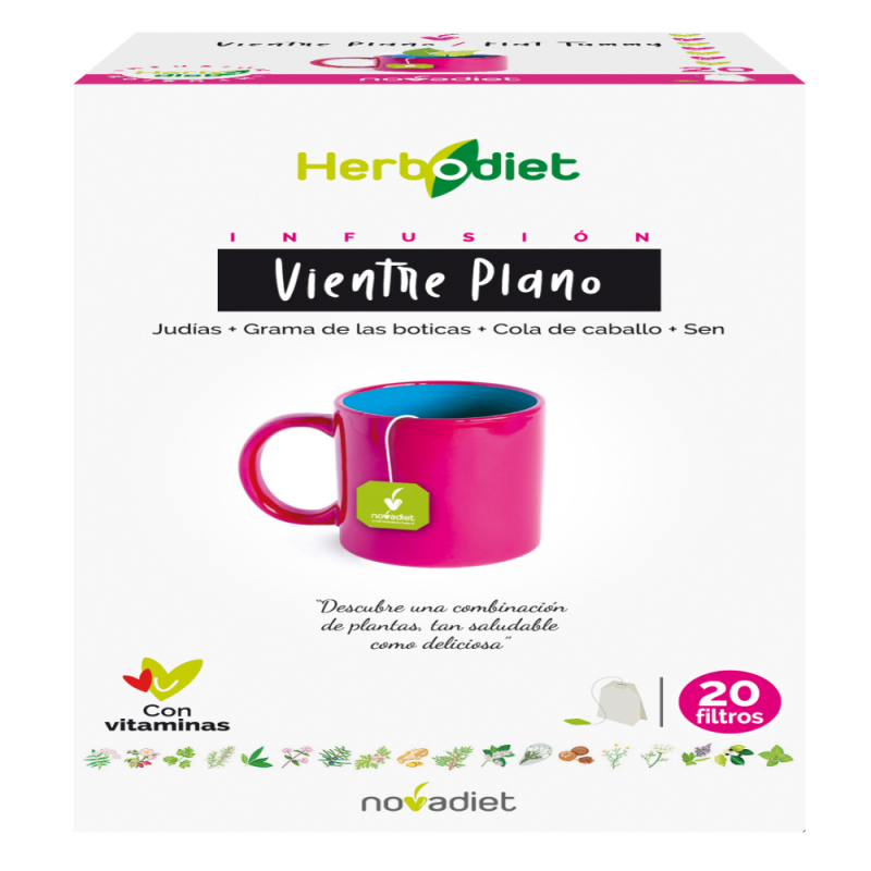 HERBODIET VIENTRE PLANO 20 Filtros