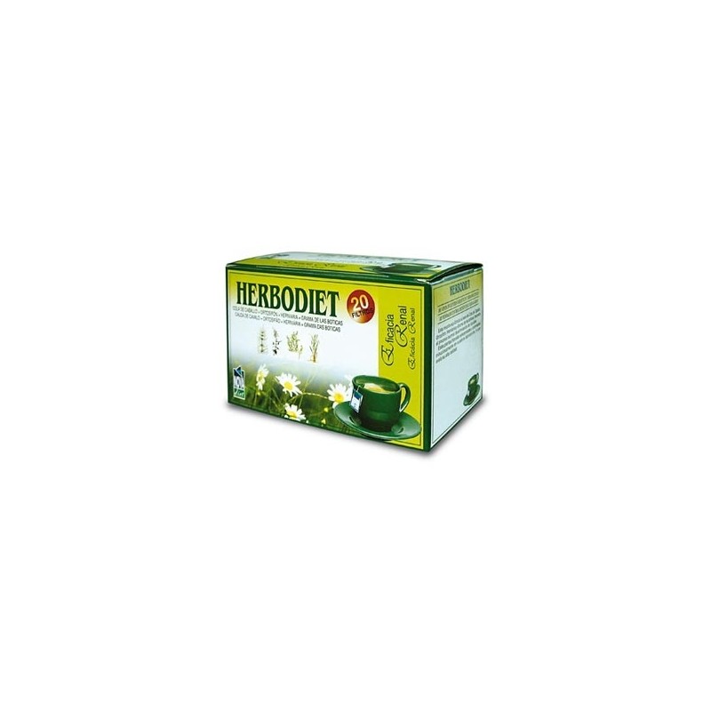 HERBODIET EFICACIA RENAL 20 filtros