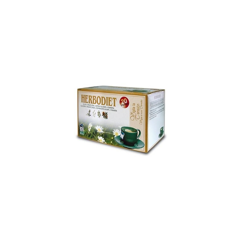HERBODIET VIGILA TENSION 20 filtros