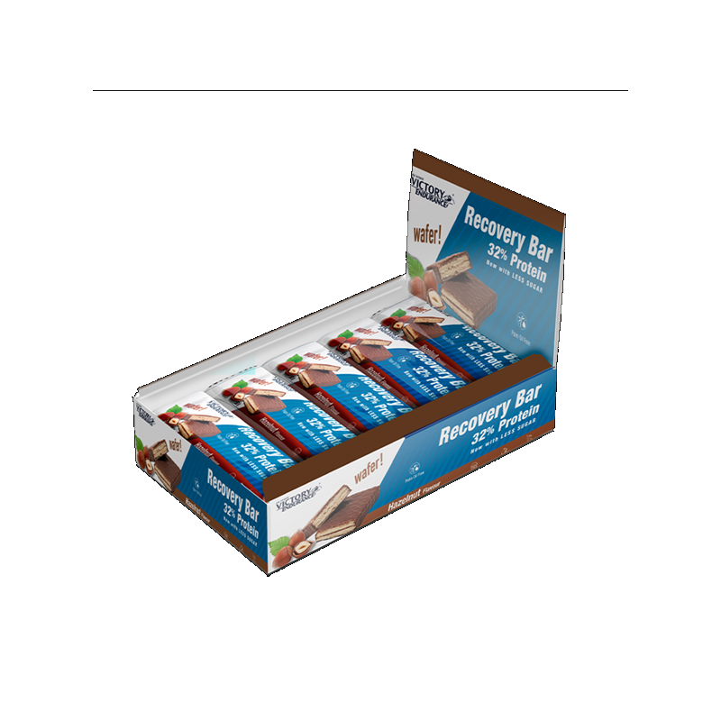 CAJA 12 BAR RECOVERY 32% WHEY PROTEIN GALLETA 50 g