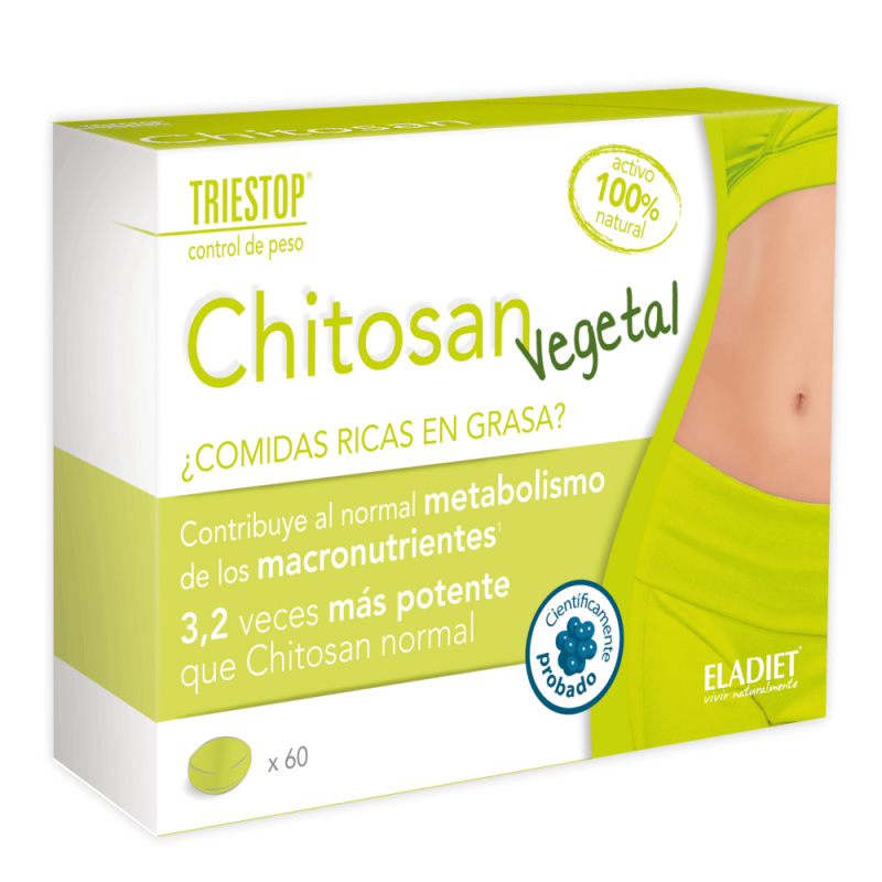 TRIESTOP CHITOSAN VEGETAL 60 comp