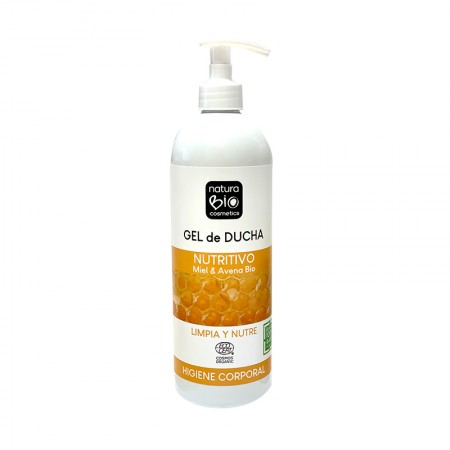 GEL DUCHA NUTRITIVO MIEL & AVENA BIO 740 ml