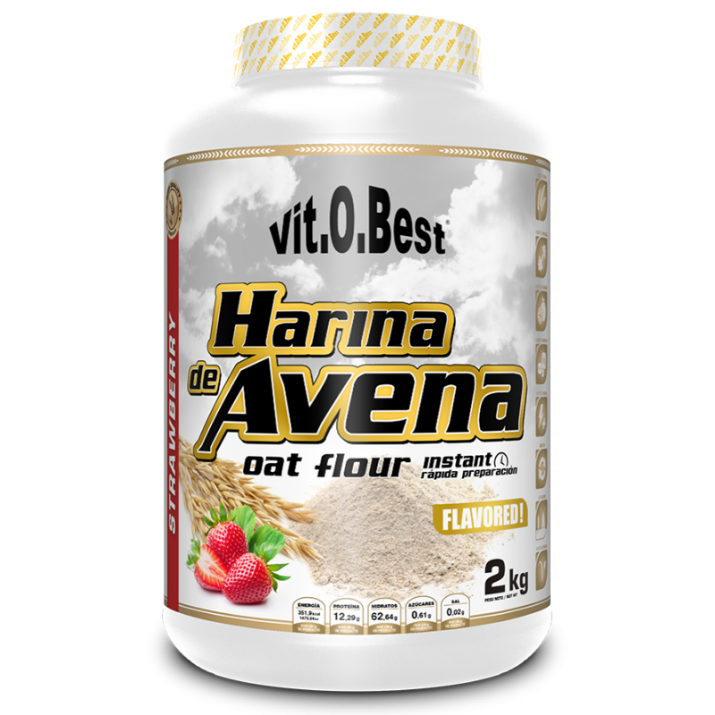 HARINA DE AVENA FRESA 2 Kg
