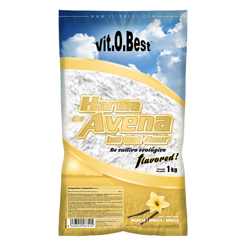 HARINA DE AVENA VAINILLA 2 Kg