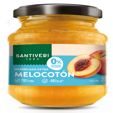 MERMELADA MELOCOTON 0% AZUCARES 270 g