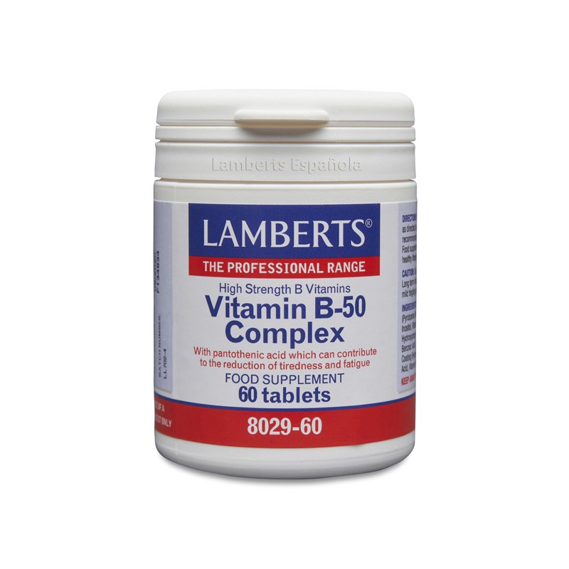 COMPLEJO DE VITAMINAS B-50 60 caps