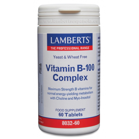 COMPLEJO DE VITAMINAS B-100 60 caps