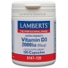 VITAMINA D3 2000 UI (50 mcg) 120 caps