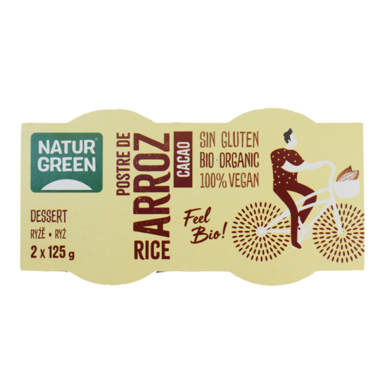 POSTRE ARROZ CHOCOLATE 2 x 125 g