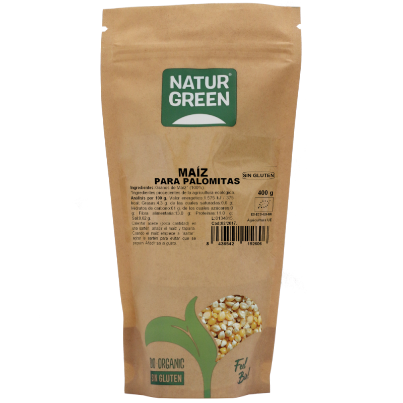 MAIZ PALOMITAS BIO 400 g