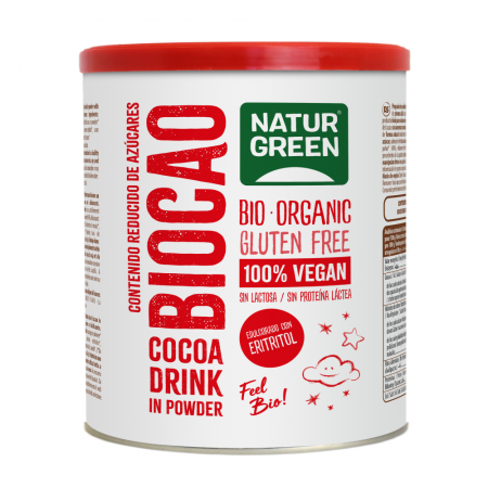 BIOCAO REDUCIDO EN AZUCAR BIO 400 g
