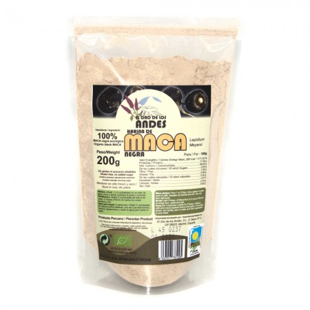 HARINA DE MACA NEGRA 100% 200 g