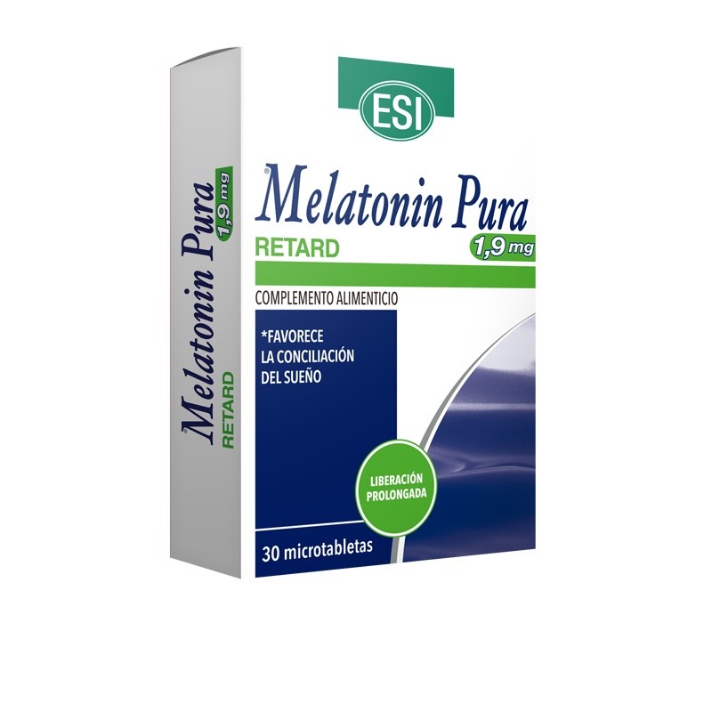 MELATONIN RETARD PURA 1,9 MG 30 MTABL