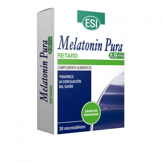 MELATONIN RETARD PURA 1,9 MG 30 MTABL