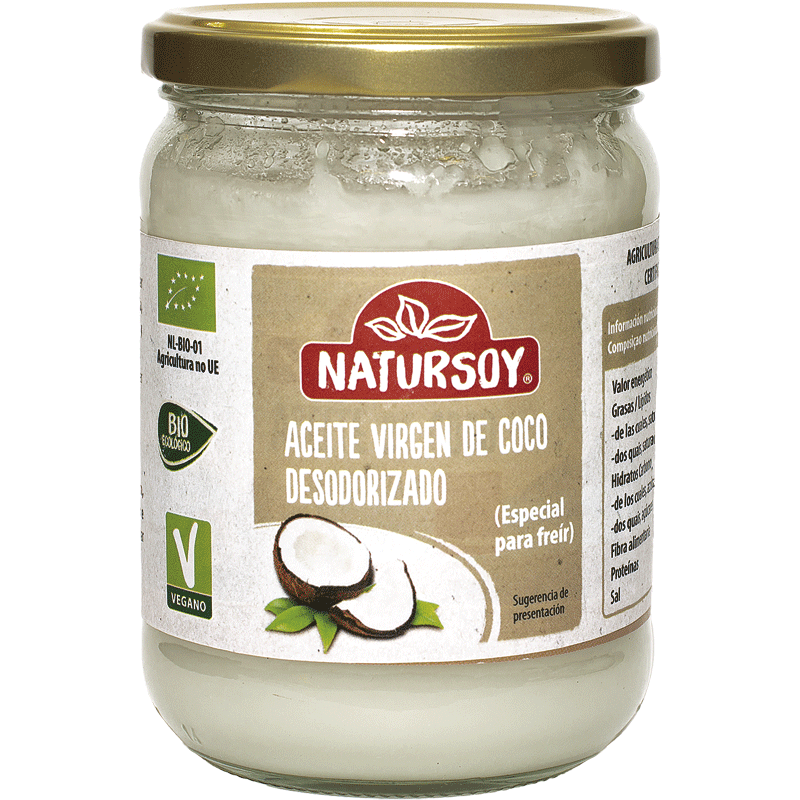 ACEITE DE COCO DESODORIZADO 400 g