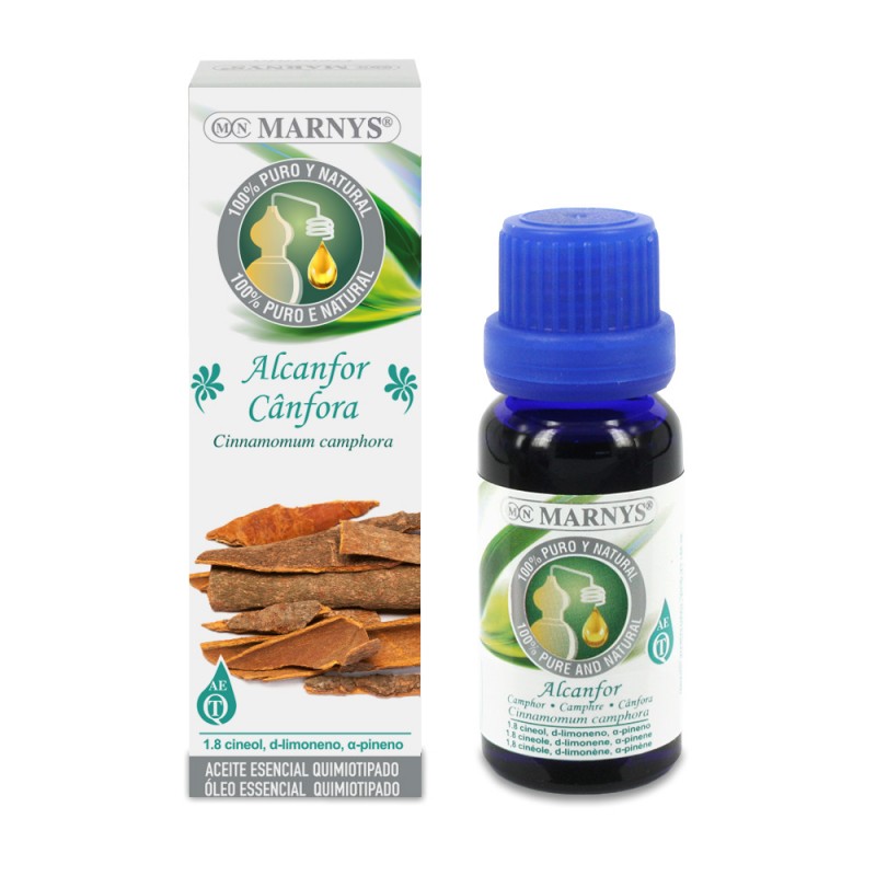 ALCANFOR ACEITE ESENCIAL ALIMENTARIO Estuche 15 ml
