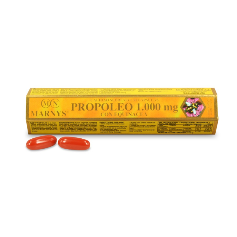 PROPOLEO+EQUINACEA TUBO 30 uds 1000mg