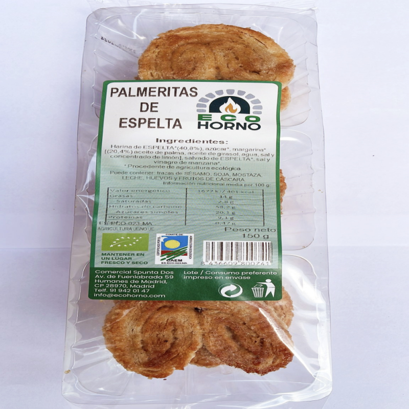 PALMERAS DE ESPELTA 150 g