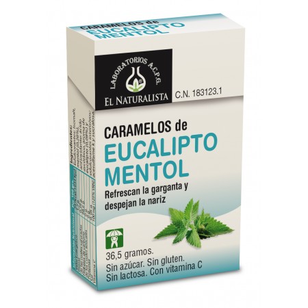 CARAMELOS EUCALIPTO - MENTOL 36,5 g