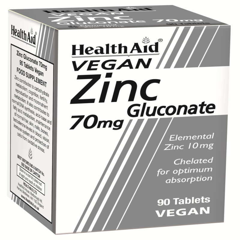 GLUCONATO DE ZINC 90 comp