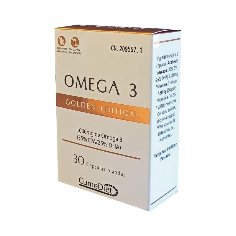 OMEGA 3 GOLDEN EDITION 30 caps blandas