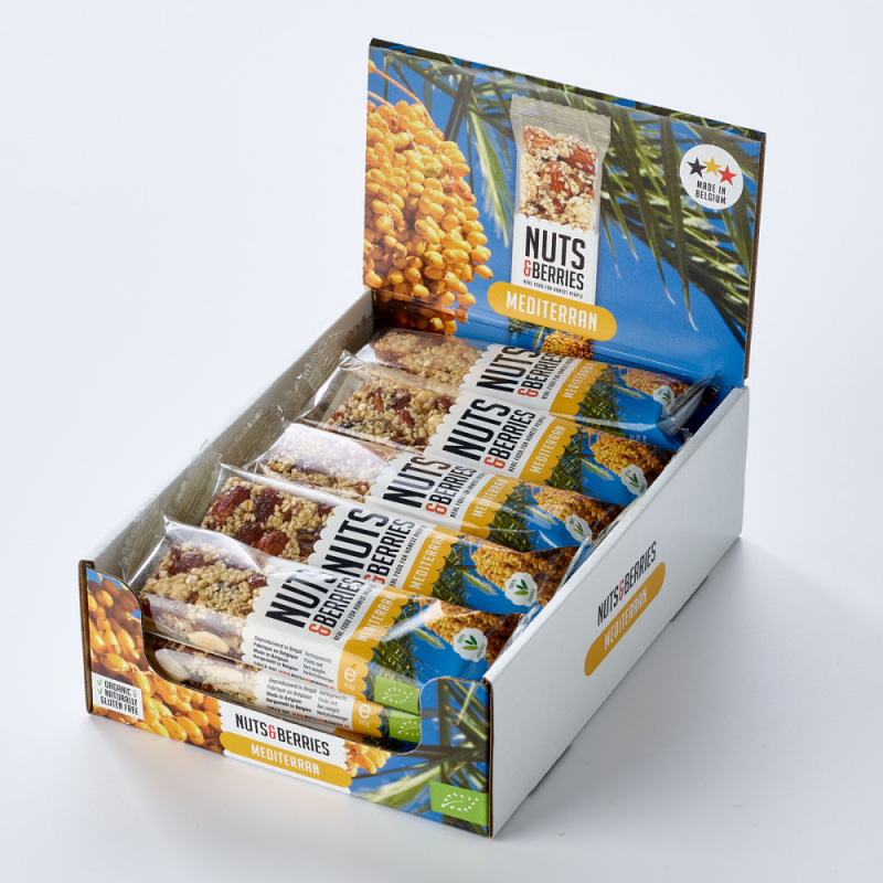 CAJA 15 BARRITAS MEDITERRAN 40 g