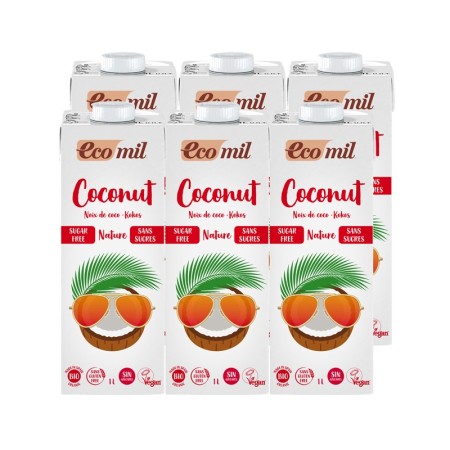 ECOMIL COCONUT NATURE BIO S/ AZUCARES 1 litro