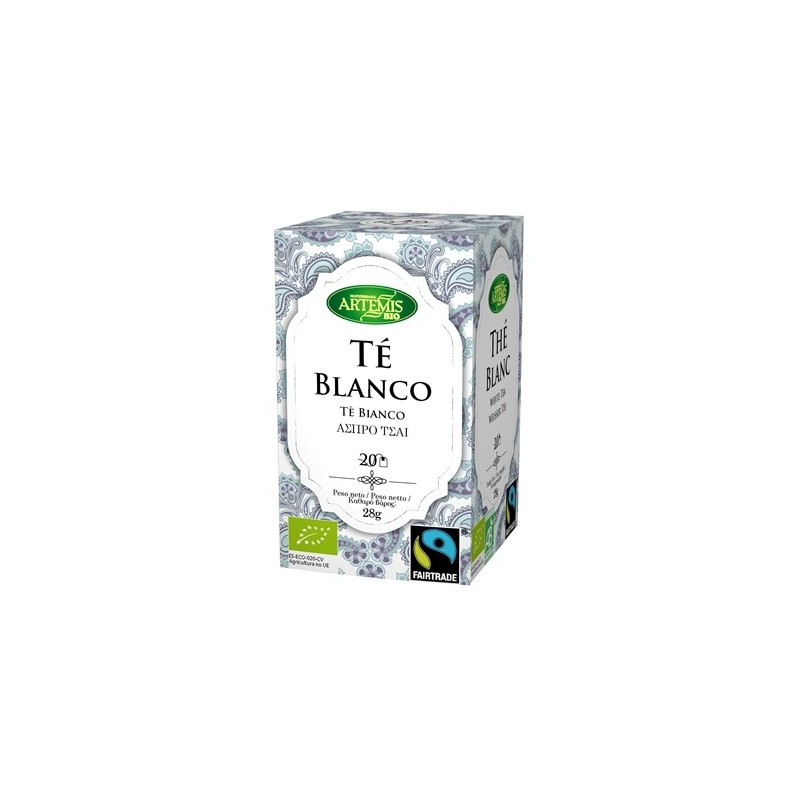Te Blanco BIO 20 filtros ARTEMIS