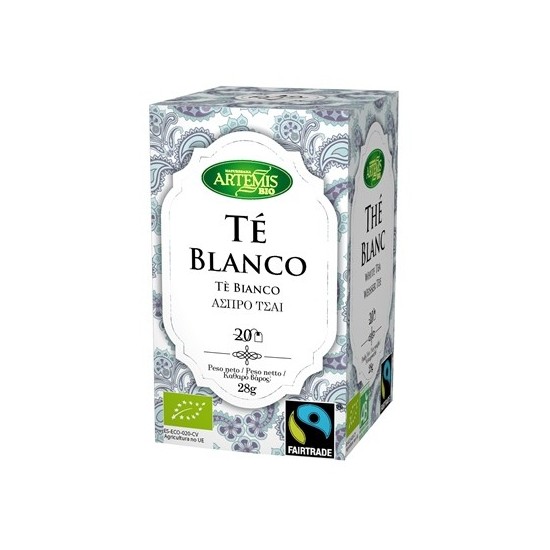 Te Blanco BIO 20 filtros ARTEMIS