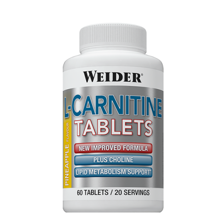 L-CARNITINE MASTICABLE PIÑA 60 COMP