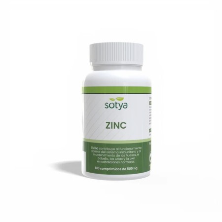 Zinc 500mg 100 comprimidos Sotya