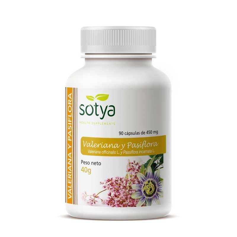 VALERIANA Y PASIFLORA 90 caps