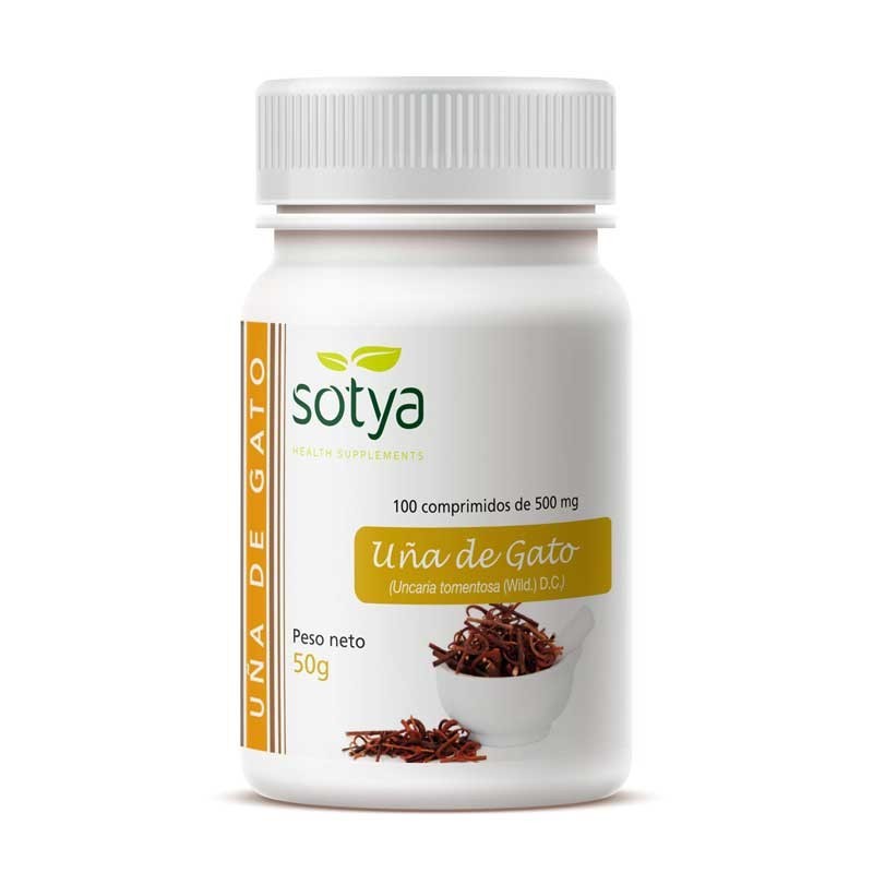 UÑA DE GATO 500 mg 100 comp