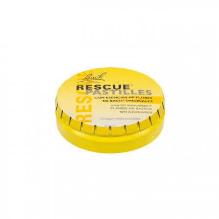 RESCUE PASTILLAS NARANJ/SAUCO 50 g LATA