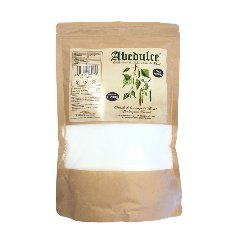 XILITOL AZUCAR ABEDUL POLVO BOLSA 1200 g