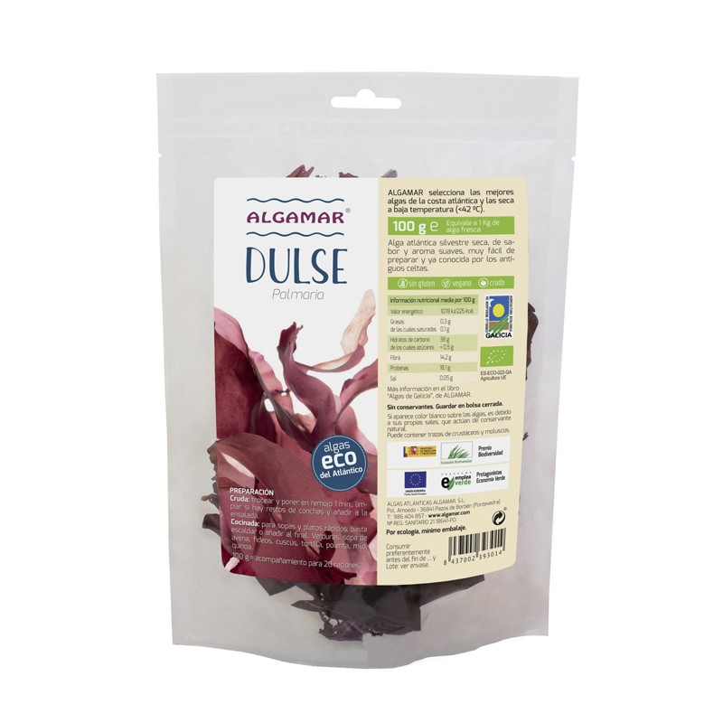 Alga dulse Bio 100g Algamar | Dietisur