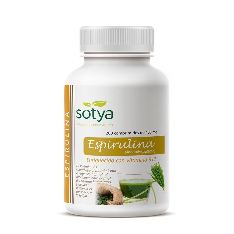 ESPIRULINA 400 mg 200 comp