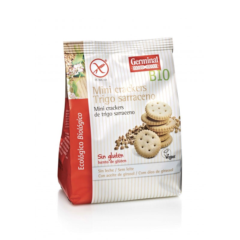MINI CRACKERS S/GLUTEN TRIGO SARRACENO BIO 100g
