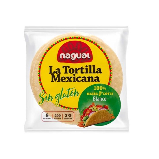 TORTILLAS DE MAIZ SIN GLUTEN 200 g